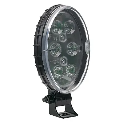 JW SPEAKER 1707201 775S-12/48V Amber-Clear Work Lamp