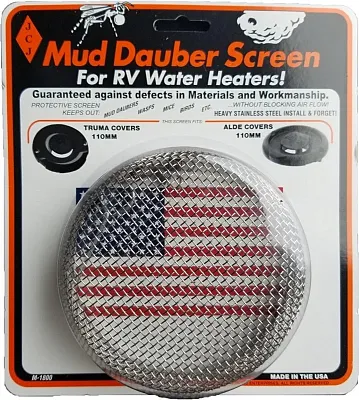 JCJ ENTERPR M1800 Mud Dauber Screen For Water Heater