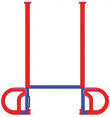 JAEGER 04002895 Flp&#039;N&#039;Sl 2&#039; Wall Cap 3&#039; Wipe 20Ft