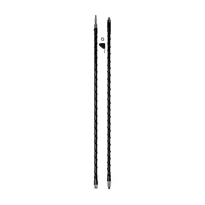 Procomm Ja84 Procomm - Ja84 2 Piece 7 Feet Tall 1/4 Wave Black Fiberglass Cb Ant