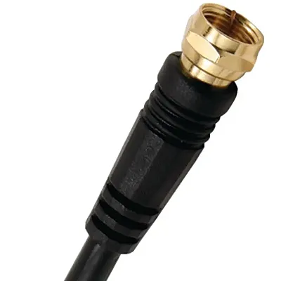 Ge Av23210 Rg59 Video Cable (25 Ft, Black)