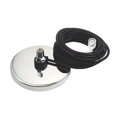 Jbc110-10Bn Procomm - Jbc110-10Bn 3&quot; Chrome Magnet Mount With 10&#039; Rg58 Coax Cabl