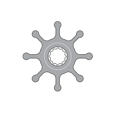 JOHNSON PUMP 091028B9 Impeller Kit F7 Nitrile