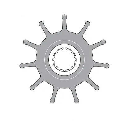 JOHNSON PUMP 09819B Impeller Kit F8 Neoprene