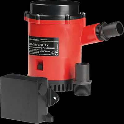 JOHNSON PUMP 2274001 Hd Bil Pmp 2200 Gph W/Ult. Swit 12V