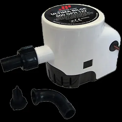 JOHNSON PUMP 3247258003 Ultima Bilge Pmp 600Gph 12V W/Swit