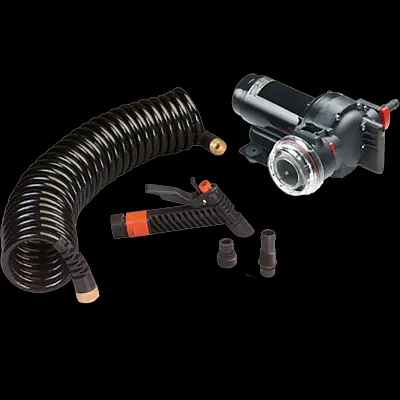 JOHNSON PUMP 64534CL Aqujet Wshdwn Kt 5.2Gpm 12V W/O Sw.