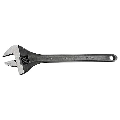 Williams Heavy Duty 18&quot; Adjustable Wrench With Black Phosphate Finish