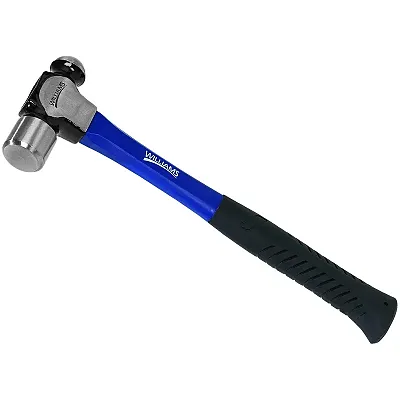 Williams Ball Pein Hammer With Fiberglass Handle 16Oz.