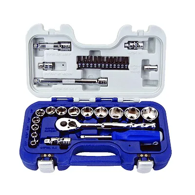 Williams 3/8&quot; Drive Sae 6-Point Socket Set (34-Piece)
