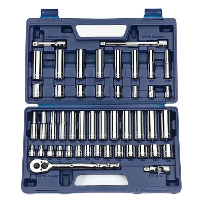Williams 3/8&quot; Drive Metric/Sae Socket Set (47-Piece)