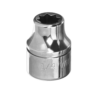Williams 3/8&quot; Drive 1/4&quot; Socket 8 Point
