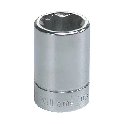 Williams 7/16&quot; Socket 3/8&quot; Drive - 8 Point