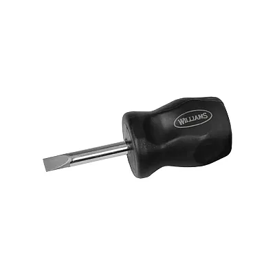 Williams Endurogrip Keystone Stubby Screwdriver: Slotted 1/4&quot; X 1-3/4&quot;