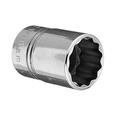 Williams 1/2&quot; Drive Shallow 25/32&quot; Socket 12 Point