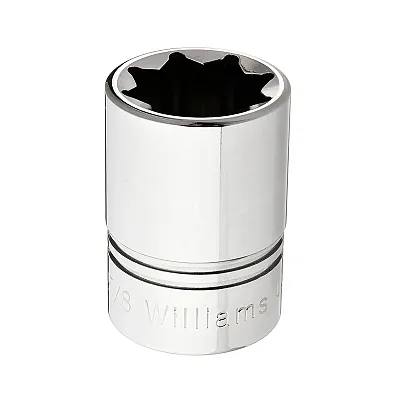 Williams 5/8??? Shallow Socket 1/2??? Drive 8 Point