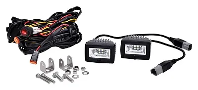 KC HILITE 328 C2 Led; 2&#039; Area Light Flood Beam Sy