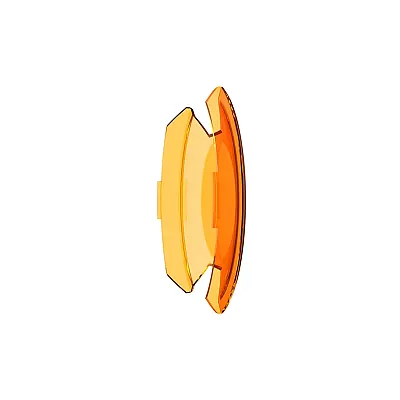 KC HILITE 5104 Shield 6' Slimlite Amber