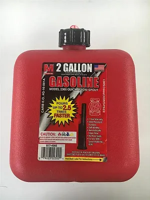 KEY AUTO ACC 2300 2 Gallon Gas Can