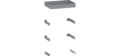 HOLMAN 40150 Drawer Cabinet 3 H Stack Kit With F