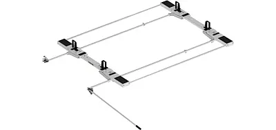 HOLMAN 4A95M 2 Box Rack Kit Double Drop Down Hd;