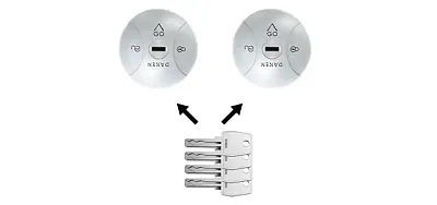 HOLMAN 84001 Saturn Go (2 Pc) Gray