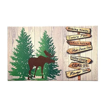 KITTRICH STRB148422 Rv Kitchen Mat Hiking Trails