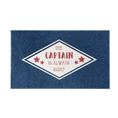 KITTRICH STRB214771 The Captain Is Always Right (Navy B