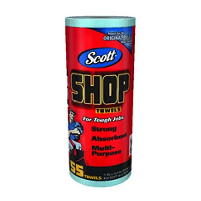 KIMBERLY CLK 75130 Scott Shop Towels Roll