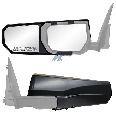 K-SOURCE 80960 Snap & Zap Towing Mirror