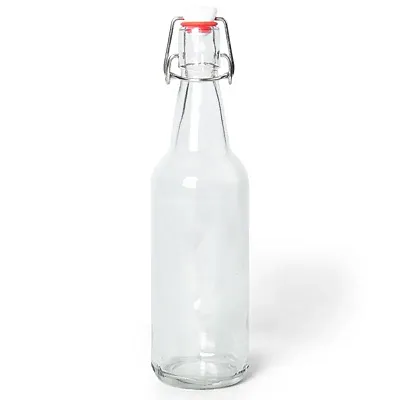 16.9 Oz Clear Glass Bottles KBOT-005