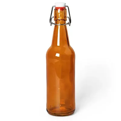 16.9 Oz Amber Glass Bottles KBOT-008