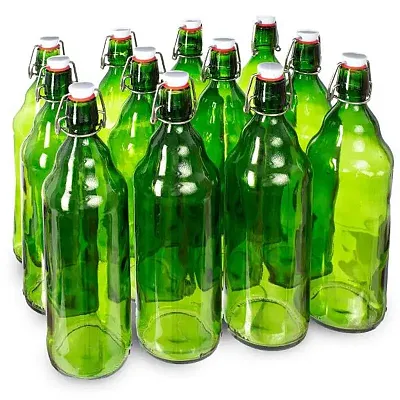Green Grolsch Bottle, 33 oz, 12-pack KBOT-115
