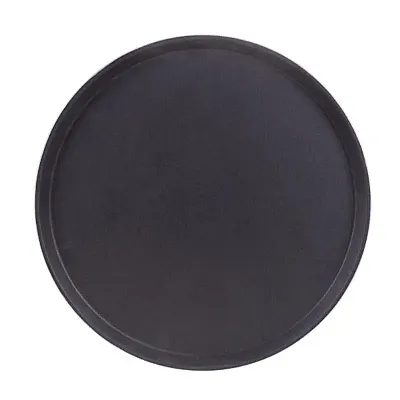 Round Rubber-lined Serving Tray, 18-inch KCAF-003