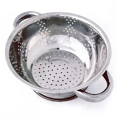 Stainless Steel Kitchen Colander- 1Qt.  KCOL-001