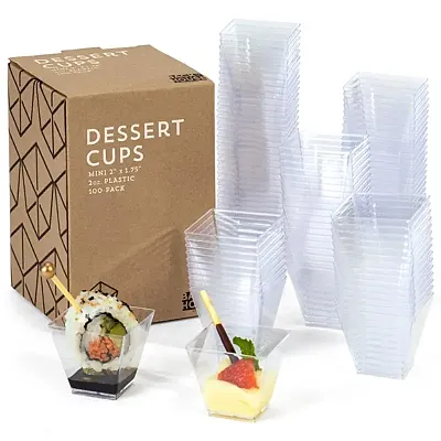 100-pack Mini Dessert Cups, 2oz.    KDCT-101
