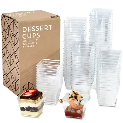 100-pack Mini Dessert Cups, 3oz. KDCT-102
