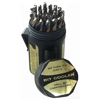 Drill America 1/16-1/2X64Ths Hd Gold Series-Plastic Case