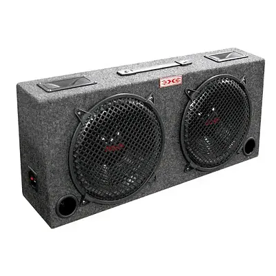 Woofer Box Dual 8&quot; Xxx 2-Way Loaded Angle Style; 250Watts