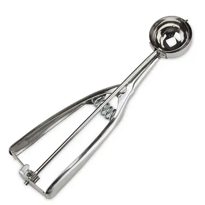 4cm Stainless Steel Mechanical Ice Cream Scoop KICE-001