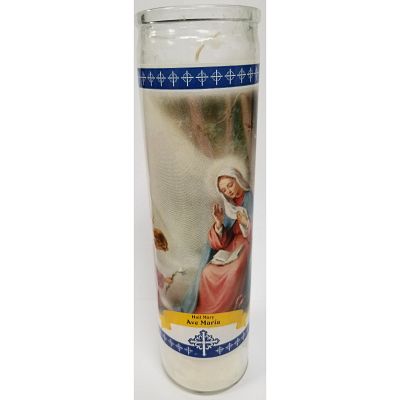 Misc Km1608 Prayer Candle Hail Mary