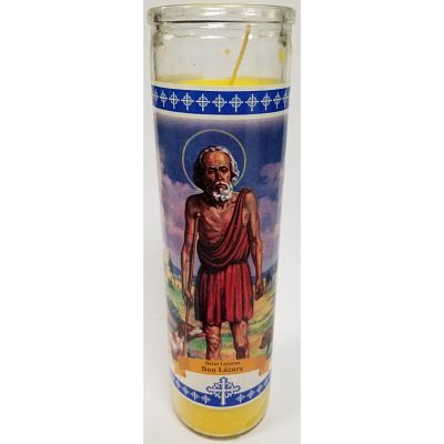 Misc Km1639 Prayer Candle Saint Lazarus