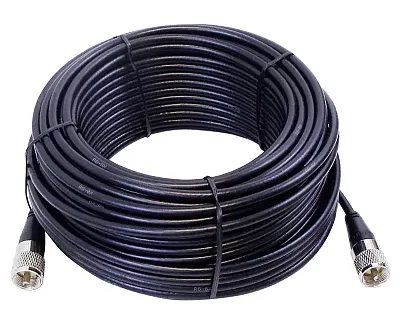 Kalibur Kpp8X100-B Kalibur 100 Foot Black Rg8X Coax Cable Assemb