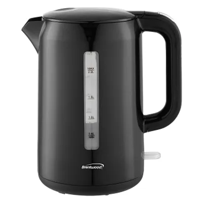 Brentwood 2.2L 360 Cordless Electric Kettle in Black with Auto Shut Off