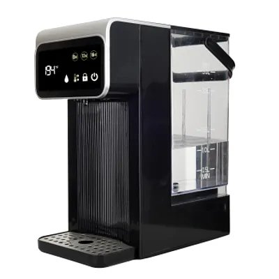 Brentwood 3-Liter 1800w Digital Instant Hot Water Dispenser in Black with 7 Temp