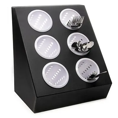 6-Compartment Restaurant Utensil Holder KTBL-408