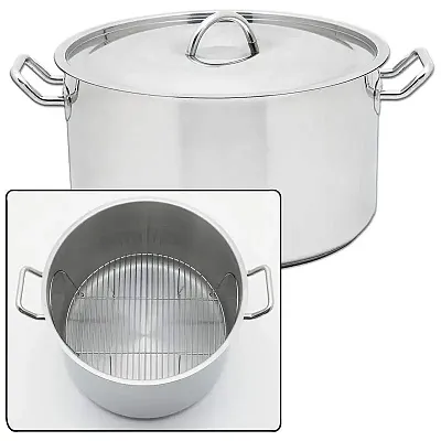 Precise Heat 42qt "Waterless" Stockpot-KTSP42