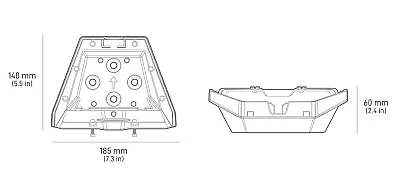 KVH INDUSTRY 19126012 Sl Standard Antenna Mobility Mount