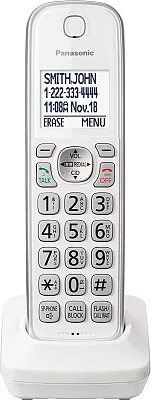 Panasonic Consumer TGDA63W Additional Cordless Phone Handset In Whi