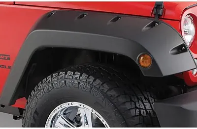 BUSHWACKER 1007702 Front Fender Set 07-13 Jk